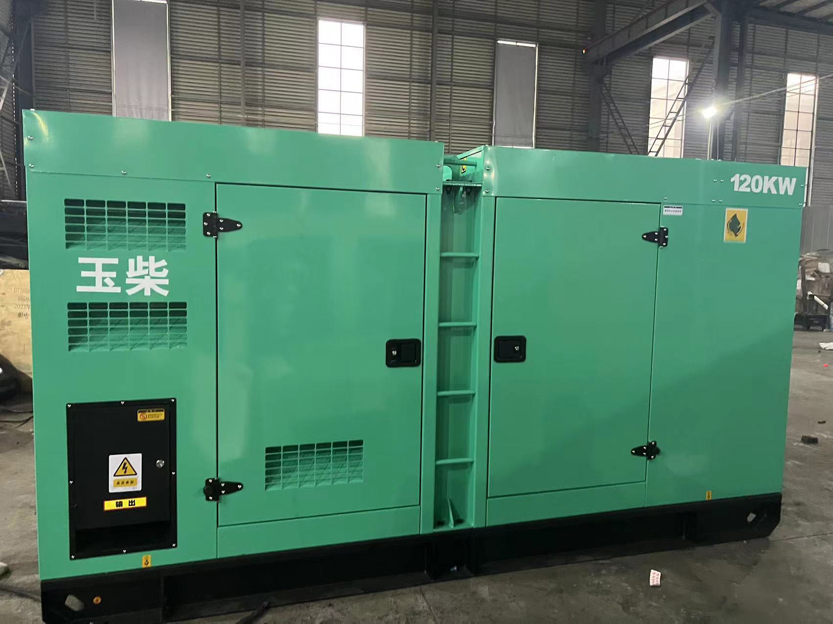 玉柴120kw发货，YC6A205-D30机型低噪